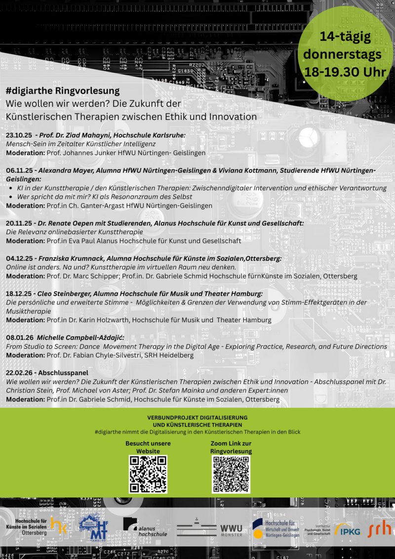 #digiarthe Ringvorlesung