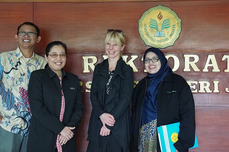 Interview mit Prof. Dr. Janne Fengler über ihren SES-Einsatz in Jakarta