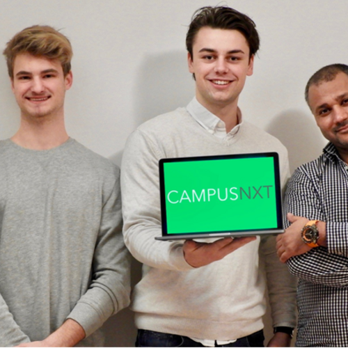 Student Niclas Weisl entwickelt App CampusNXT