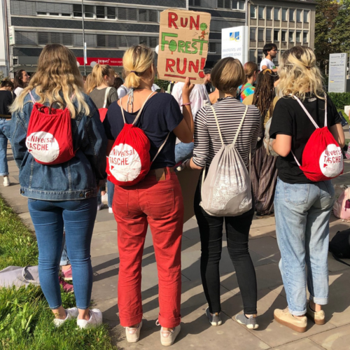 Studierende der Alanus Hochschule unterstützen den globalen Klimastreik am 23.9.