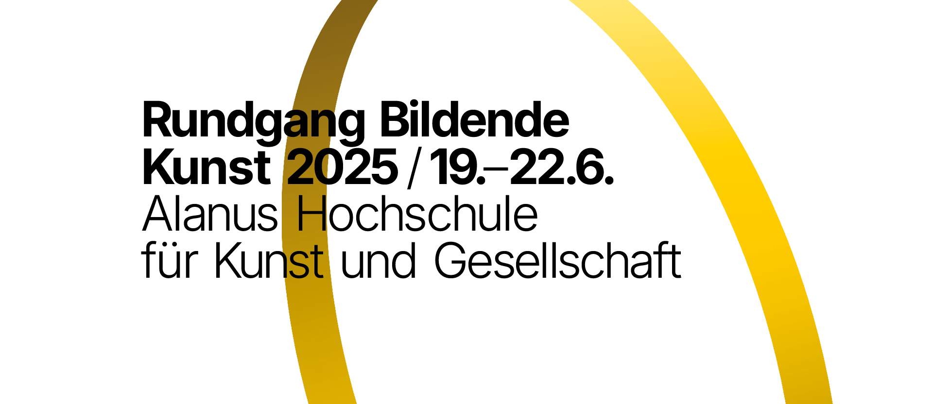 Poster Rundgang