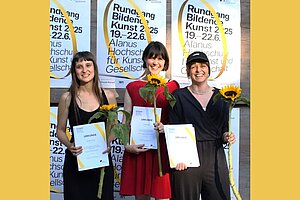 Würdigung für herausragende künstlerische Arbeiten