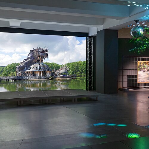 Bild der Arbeit von Niklas Goldbach "Permanent Daylight: Pardis Town", 2017