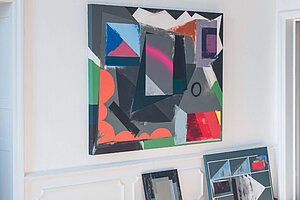 Kunst studieren: Titelbild des Bachelor-Studiums Bildende Kunst (Kunstwerk: Sam Parsaei-Motlagh; Foto: Oliver Bernt) Bildende Kunst