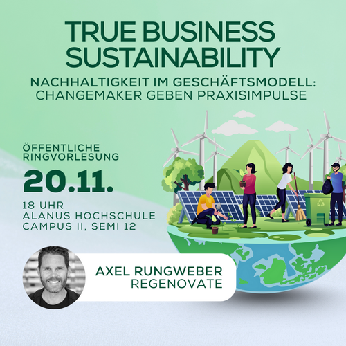 True Business Sustainability: Axel Rungweber
