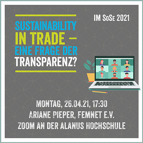 Themenreihe "Sustainability in Trade: eine Frage der Transparenz?"