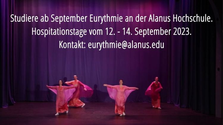 Vorschaubild für YouTube-Video zum Mozartprojekt von Eurythmie-Studierenden in 2023