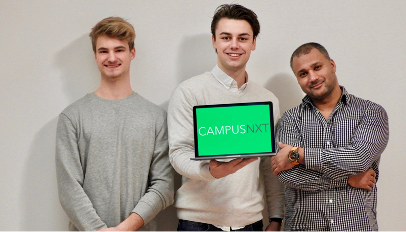 Student Niclas Weisl entwickelt App CampusNXT