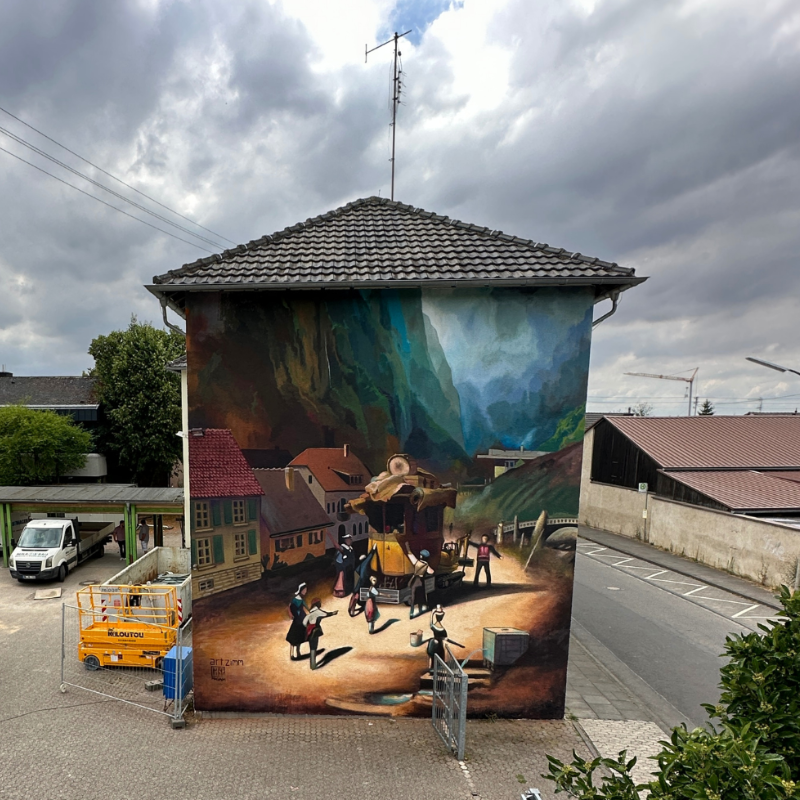 „Walls of Vision“ – historische Kunst erhalten