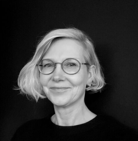 Porträtfoto in schwarz-weiß von Birgit Wenninghoff