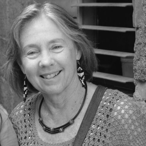 Porträtfoto in schwarz-weiß Shaina Stoehr