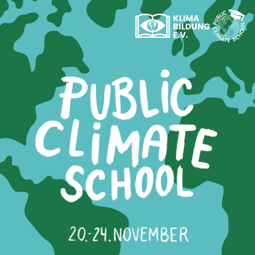 Titelbild Public Climate School 2023