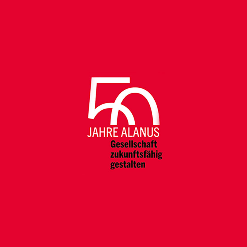Logo „50 Jahre Alanus“