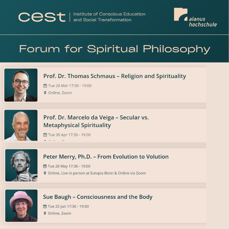 Titelbild öffentliches „Forum für Bewusstseinskultur“, ibugi/cest