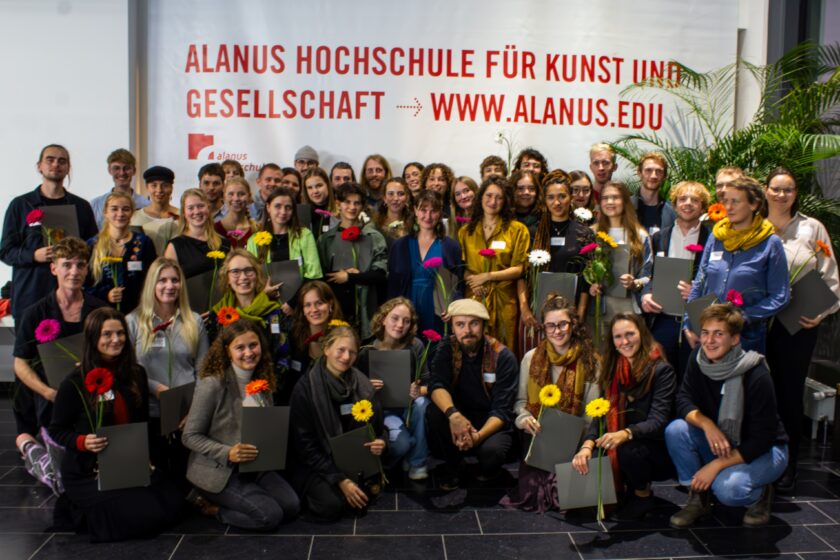 Gruppe der Stipendiaten und Stipendiatinnen