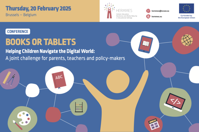 Das Bild zeigt das Banner der Abschlusskonferenz des HERMMES-Projekts.