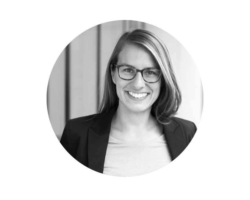 Schwarz-weiß Portrait von Anna Rühmann