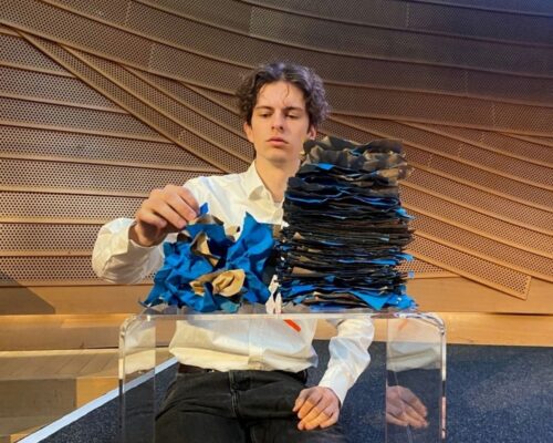 Student beim Sustainable Economy Summit_c_Alanus Hochschule