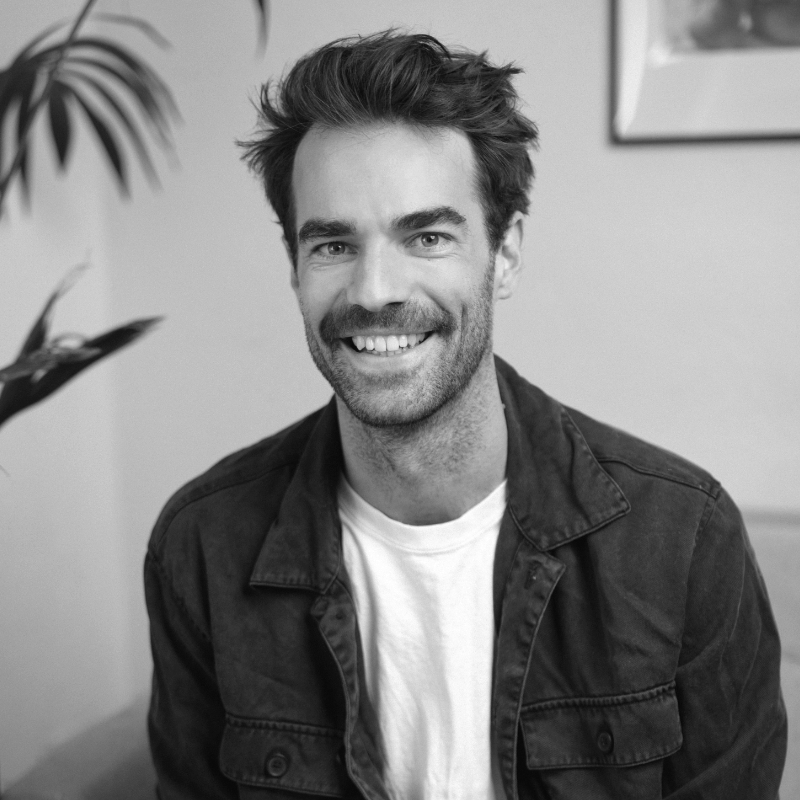 Schwarz-weiß Profilbild von Alexander Conrads