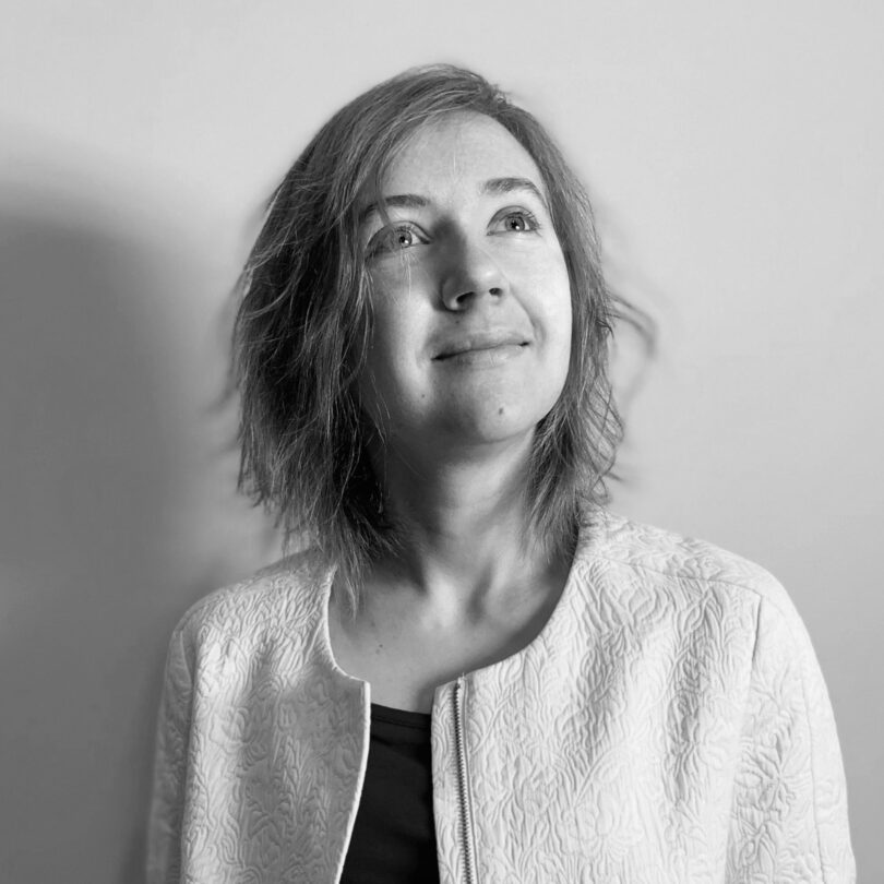 Profilbild in schwarz-weiß von Anna Marchenko